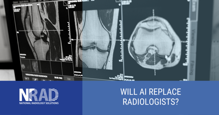 Cover of the "Will AI replace radiologists" blog